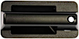 81994 Front, Driver Side Textured Black Exterior Door Handle, With Key Hole, Help Series