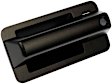 81995 Front, Passenger Side Textured Black Exterior Door Handle, With Key Hole, Help Series