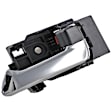81999 Front Or Rear, Passenger Side Chrome lever Interior Door Handle, With Door Lock Button, Crew Cab Pickup, Help Series