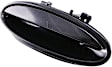 82028 Rear, Driver Side Smooth Black Exterior Door Handle, Without Key Hole, Help Series