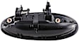 82028 Rear, Driver Side Smooth Black Exterior Door Handle, Without Key Hole, Help Series