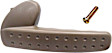 82063 Beige Interior Door Handle, With Door Lock Button, Help Series