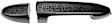 82068 Front, Passenger Side, or Rear Driver or Passenger Side Textured Black Exterior Door Handle, Without Key Hole, Help Series