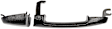 82068 Front, Passenger Side, or Rear Driver or Passenger Side Textured Black Exterior Door Handle, Without Key Hole, Help Series