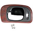 82094 Front, Driver Side Carbon Fiber Interior Door Handle, Help Series
