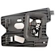 82106 Rear, Driver Side Textured Black Interior Door Handle, With Door Lock Button, Help Series