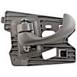 82106 Rear, Driver Side Textured Black Interior Door Handle, With Door Lock Button, Help Series