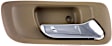 82211 Front, Passenger Side Chrome lever Interior Door Handle, Help Series