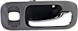 82215 Rear, Passenger Side Chrome lever Interior Door Handle, Help Series