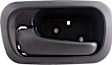 82218 Rear, Driver Side Black Interior Door Handle, Help Series