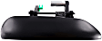 82246 Front, Passenger Side Smooth Black Exterior Door Handle, Without Key Hole, Help Series