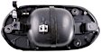 82252 Driver Side Smooth Black Exterior Door Handle, Without Key Hole, Help Series