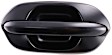 82253 Passenger Side Smooth Black Exterior Door Handle, Without Key Hole, Help Series