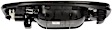 82256 Front, Driver Side Smooth Black Exterior Door Handle, With Key Hole, Help Series
