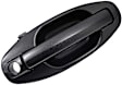 82261 Front, Passenger Side Textured Black Exterior Door Handle, With Key Hole, Help Series