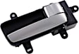 82343 Front Or Rear, Passenger Side Smooth silver lever Interior Door Handle, Help Series