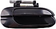 82366 Rear, Passenger Side Smooth Black Exterior Door Handle, Without Key Hole, Help Series