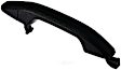 82393 Front, Passenger Side Textured Black Exterior Door Handle, Without Key Hole, Help Series