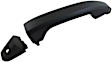 82394 Front, Driver Side Textured Black Exterior Door Handle, Without Key Hole, Help Series