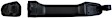 82394 Front, Driver Side Textured Black Exterior Door Handle, Without Key Hole, Help Series