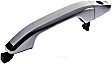 82397 Front, Driver Side Chrome Exterior Door Handle, Without Key Hole, Help Series