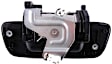 82406 Help Series Tailgate Handle, Textured Black Plastic