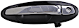 82421 Front, Passenger Side Black Exterior Door Handle, With Key Hole, Help Series