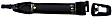 82459 Rear, Driver Side Smooth Black Exterior Door Handle, Without Key Hole, Help Series