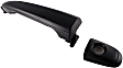 82499 Front, Driver Side Textured Black Exterior Door Handle, With Key Hole, Help Series