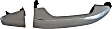 82502 Rear, Driver or Passenger Side Chrome Exterior Door Handle, Without Key Hole, Help Series