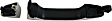82502 Rear, Driver or Passenger Side Chrome Exterior Door Handle, Without Key Hole, Help Series
