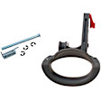 82512 Front Or Rear, Driver Side Smooth taupe Interior Door Handle, Without Door Lock Button, Help Series