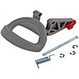 82513 Front Or Rear, Passenger Side Khaki Interior Door Handle, Without Door Lock Button, Help Series