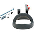 82513 Front Or Rear, Passenger Side Khaki Interior Door Handle, Without Door Lock Button, Help Series