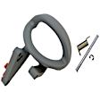 82515 Front Or Rear, Passenger Side Black Interior Door Handle, Without Door Lock Button, Help Series