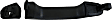 82537 Front, Driver Side Black Exterior Door Handle, Without Key Hole, Help Series