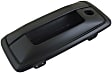 82544 Help Series Tailgate Handle, Black Metal