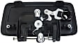 82544 Help Series Tailgate Handle, Black Metal
