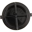 1990 Ford F-250 - Power Steering Reservoir Cap, Black, Plastic, Help Series