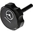 82605 Help Series Power Steering Reservoir Cap - Black, Plastic, Direct Fit, Sold individually
