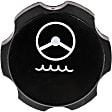 82605 Help Series Power Steering Reservoir Cap - Black, Plastic, Direct Fit, Sold individually