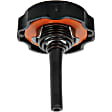 82605 Help Series Power Steering Reservoir Cap - Black, Plastic, Direct Fit, Sold individually