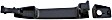 82666 Front, Driver Side Textured Black Exterior Door Handle, Without Key Hole, Help Series