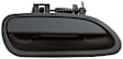 82676 Rear, Passenger Side Textured Black Exterior Door Handle, Without Key Hole, Help Series