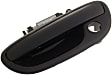 82681 Front, Driver Side Textured Black Exterior Door Handle, Without Key Hole, Help Series