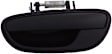82683 Rear, Driver Side Textured Black Exterior Door Handle, Without Key Hole, Help Series