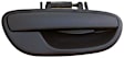 82686 Front, Passenger Side Textured Black Exterior Door Handle, Without Key Hole, Help Series