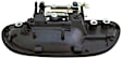 82686 Front, Passenger Side Textured Black Exterior Door Handle, Without Key Hole, Help Series