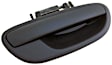 82686 Front, Passenger Side Textured Black Exterior Door Handle, Without Key Hole, Help Series