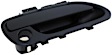 82688 Front, Passenger Side Textured Black Exterior Door Handle, Without Key Hole, Help Series